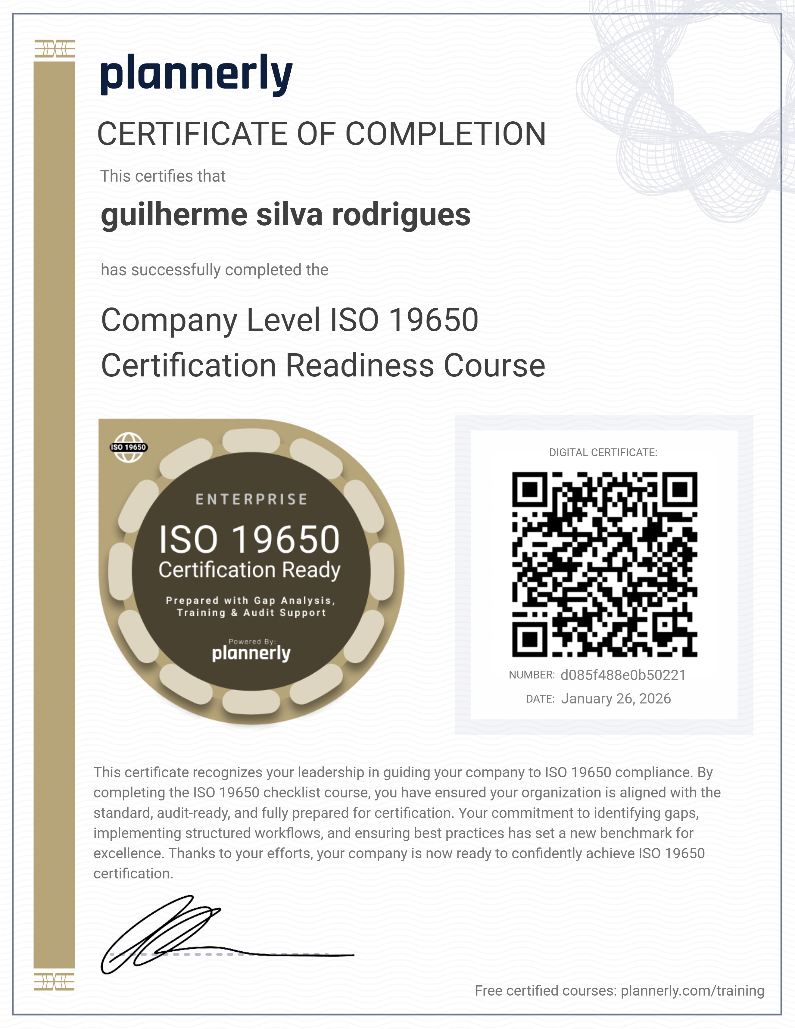ISO 19650 Company Compliance (with Checklist)
